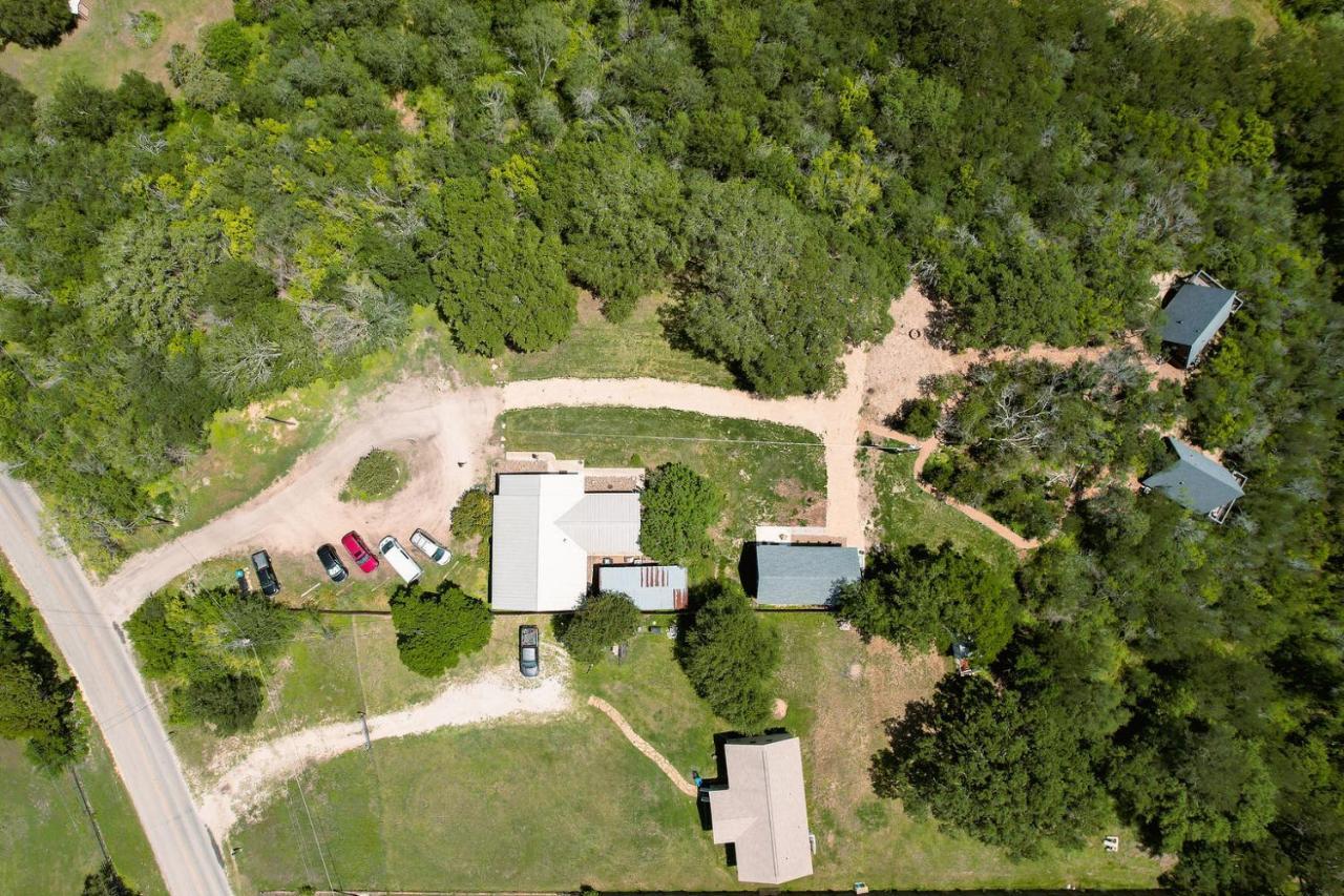 The Maverick: A-Frame W/ Hammock And Tree Top View New Braunfels Esterno foto