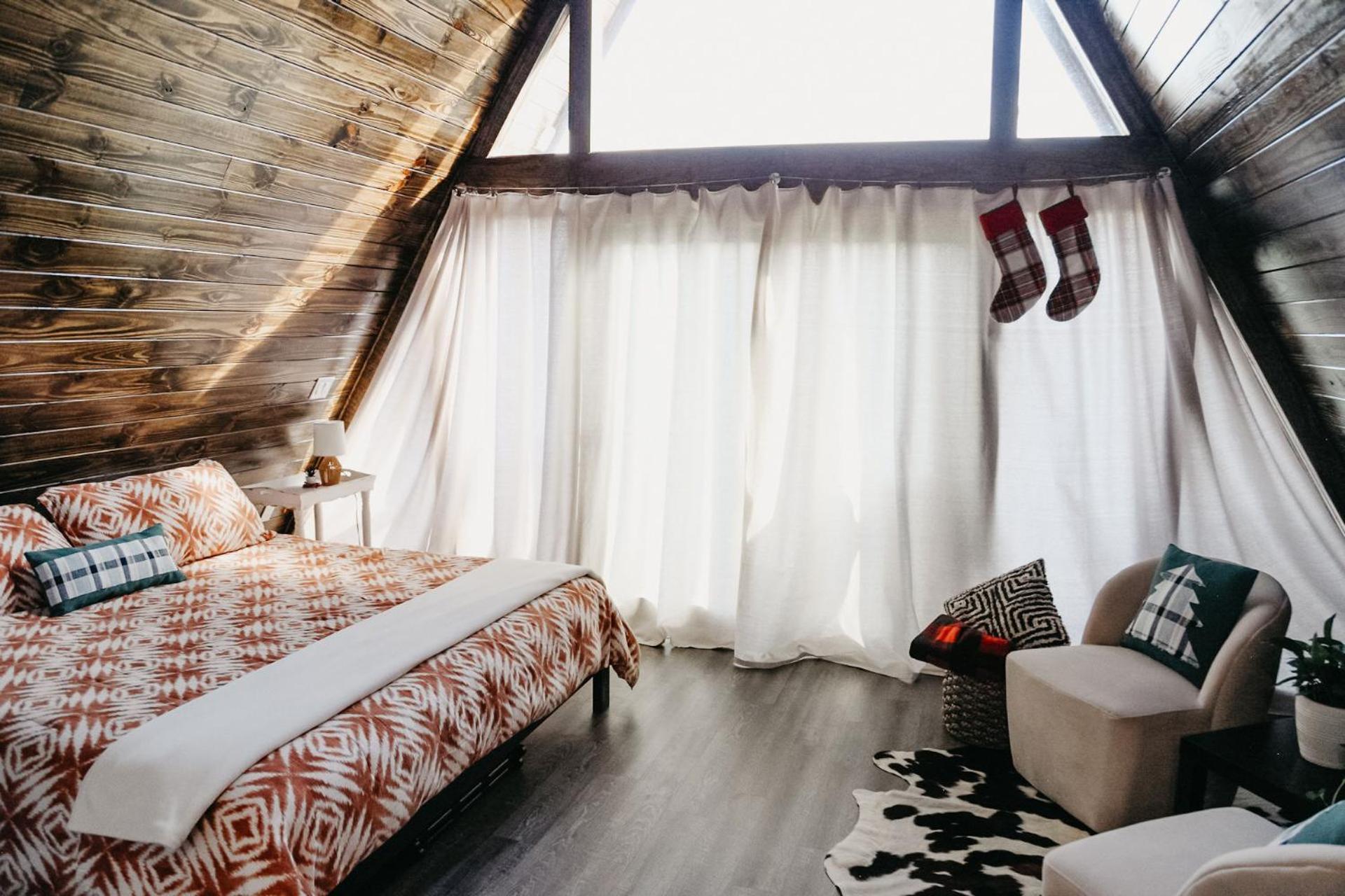 The Maverick: A-Frame W/ Hammock And Tree Top View New Braunfels Esterno foto