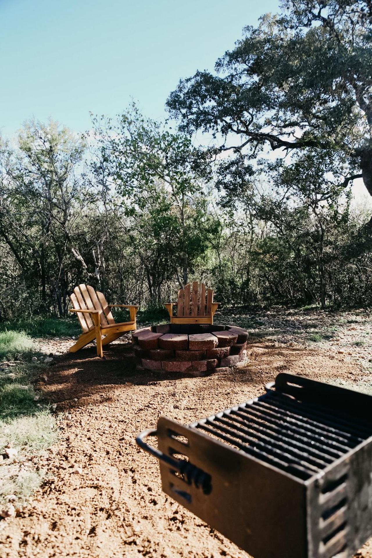 The Maverick: A-Frame W/ Hammock And Tree Top View New Braunfels Esterno foto